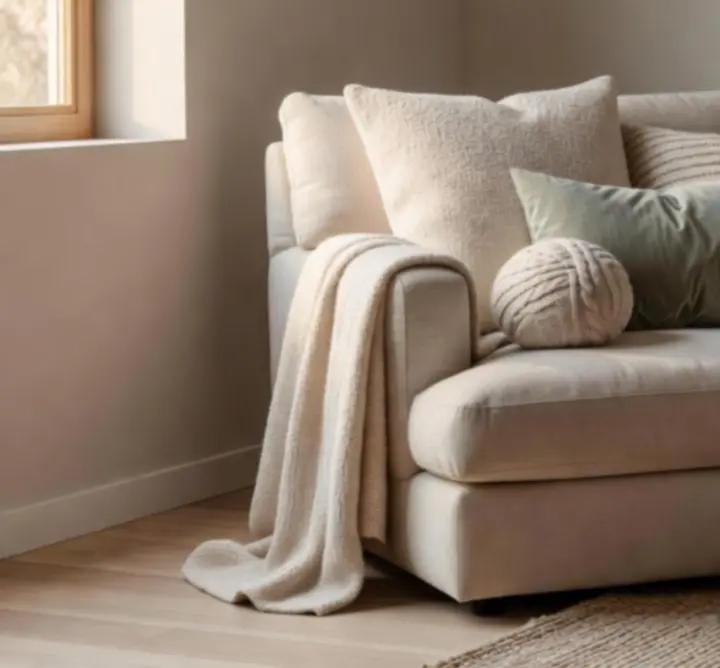 Kolaż inspirujących aranżacji wnętrz w lookbooku HomeDecorr