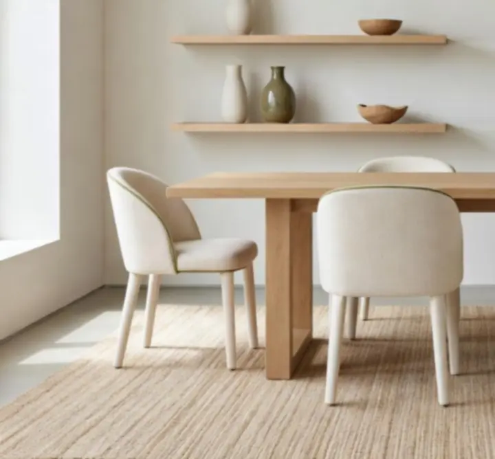 Kolekcja mebli i dekoracji w naturalnych odcieniach